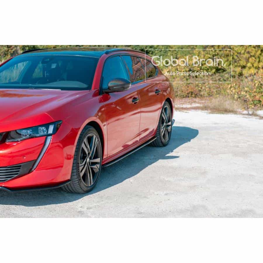 2019- プジョー 508 SW R8 サイド スカート カバー スポイラー/ Peugeot スプリッター ディフューザー エアロ パーツ カスタム チューン|グローバルブレイン