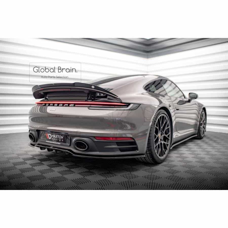 ポルシェ 911 992 カレラ 4S リア ディフューザー/ Porsche スプリッター ディフューザー エアロ パーツ カスタム チューン｜グローバルブレイン