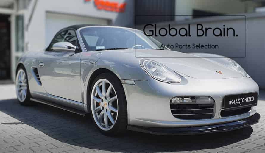 ポルシェ 987 ボクスター / S 前期 987.1 フロント リップ スポイラー/ Porsche スプリッター ディフューザー エアロ パーツ カスタム チューン｜グローバルブレイン 62,700円