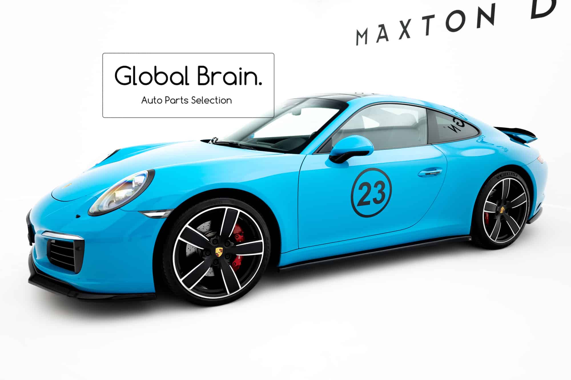 ポルシェ 911 991.2 後期 サイド スカート カバー スポイラー / Porsche スプリッター ディフューザー エアロ パーツ カスタム チューン｜グローバルブレイン 40,170円