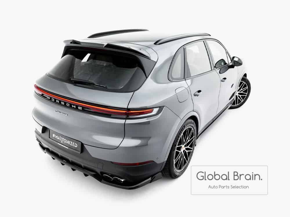 ポルシェ カイエン 9Y 後期 リア ルーフ スポイラー/ Porsche スプリッター ディフューザー エアロ パーツ カスタム チューン｜グローバルブレイン