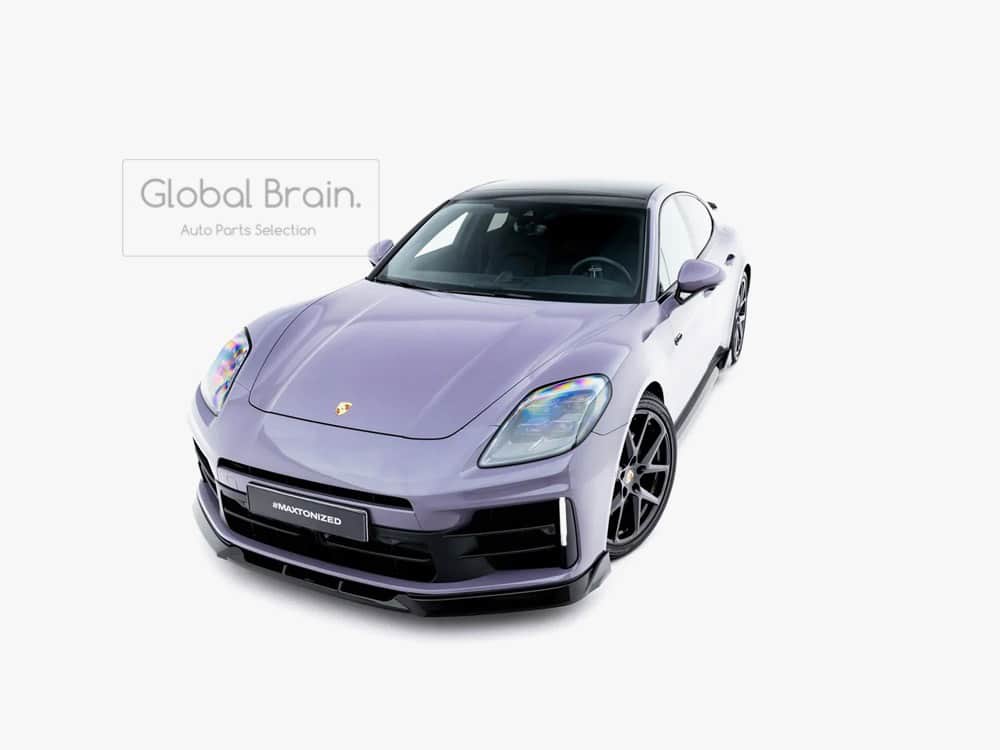 ポルシェ パナメーラ 4 / E ハイブリッド 972 フロント リップ スポイラー /Porscheフロント スプリッター エプロン バンパー フラップ｜グローバルブレイン