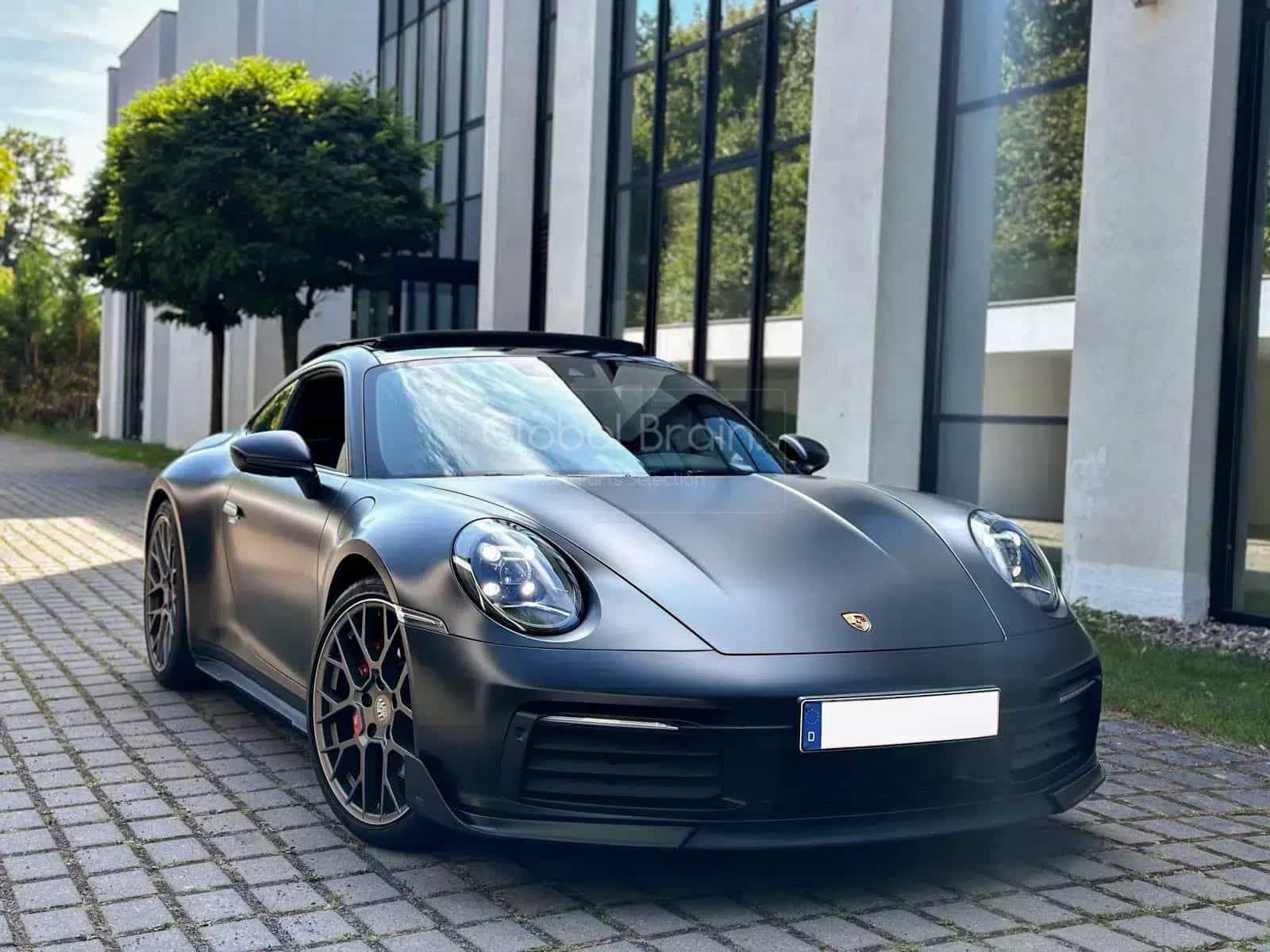 ポルシェ 911 992.1 フロント リップ スポイラー / スプリッター ディフューザー フラップ|グローバルブレイン