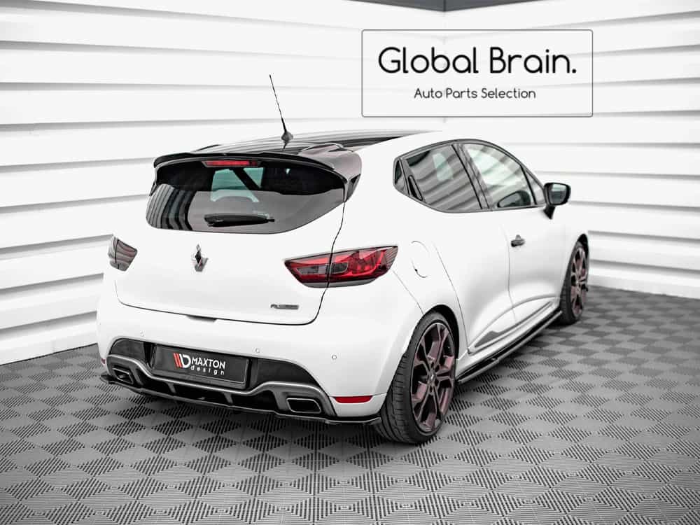 ルノー ルーテシア RS ルノー スポール リア ディフューザー/ RENAULT スプリッター ディフューザー エアロ パーツ カスタム チューン｜グローバルブレイン