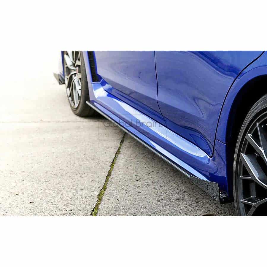 スバル WRX S4 VA / STI - サイドスカート用 ウィングレット / スプリッター ディフューザー エアロ パーツ flow design｜グローバルブレイン