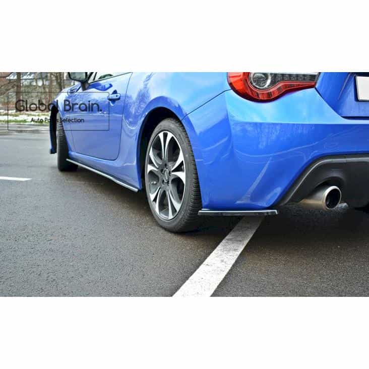 スバル BRZ ZC6 後期 リア サイド スプリッター スパッツ/ SUBARU スプリッター ディフューザー エアロ パーツ カスタム チューン｜グローバルブレイン