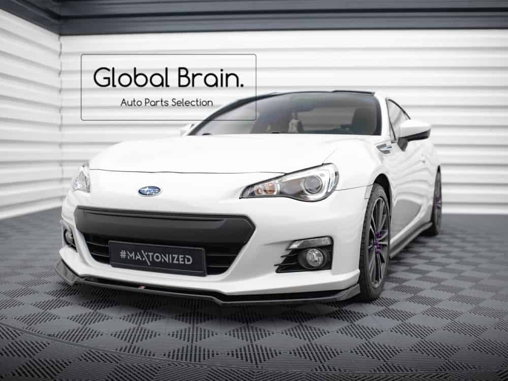 スバル BRZ ZC6 フロント リップ スポイラー V2 / SUBARU スプリッター ディフューザー エアロ パーツ カスタム チューン|グローバルブレイン
