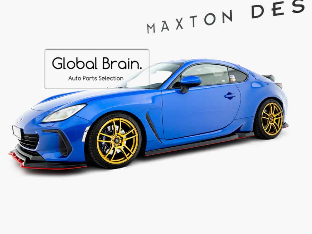 スバル BRZ ZD8 サイド スカート スポイラー V2/ SUBARU スプリッター ディフューザー エアロ パーツ カスタム チューン|グローバルブレイン