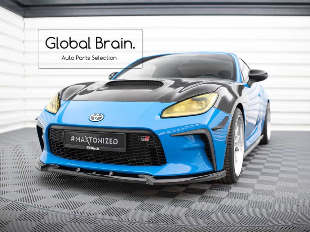 トヨタ GR 86 ZN8 フロント リップ スポイラー V1/ TOYOTA スプリッター ディフューザー エアロ パーツ カスタム チューン|グローバルブレイン
