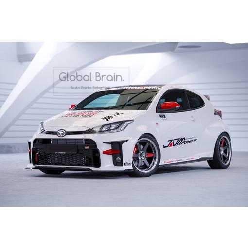 トヨタ GR ヤリス GR Yaris フロント リップ スポイラー / フロント スプリッタ&mdash; バンパー アンダー ディフューザー スカート 535｜グローバルブレイン 55,020円