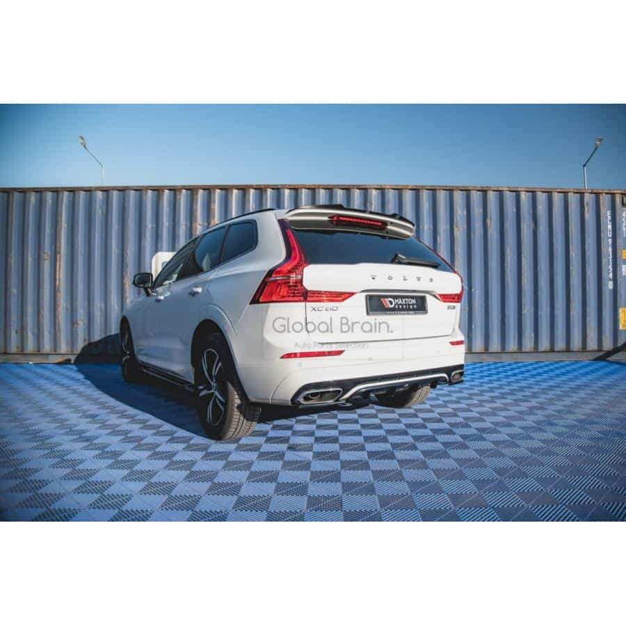2017- ボルボ XC60 Rデザイン リア ディフューザー/ Volvo スプリッター ディフューザー エアロ パーツ カスタム チューン|グローバルブレイン