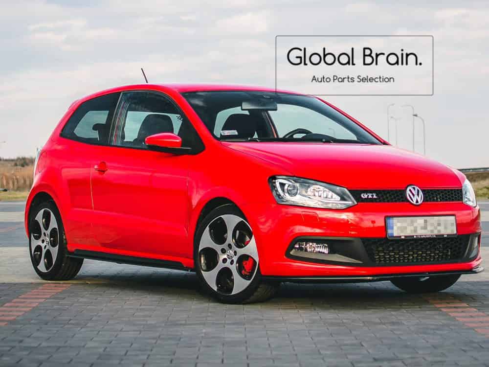 フォルクスワーゲン ポロ GTI 6R サイド スカート カバー スポイラー/ VolksWagen スプリッター ディフューザー エアロ パーツ カスタム チューン｜グローバルブレイン