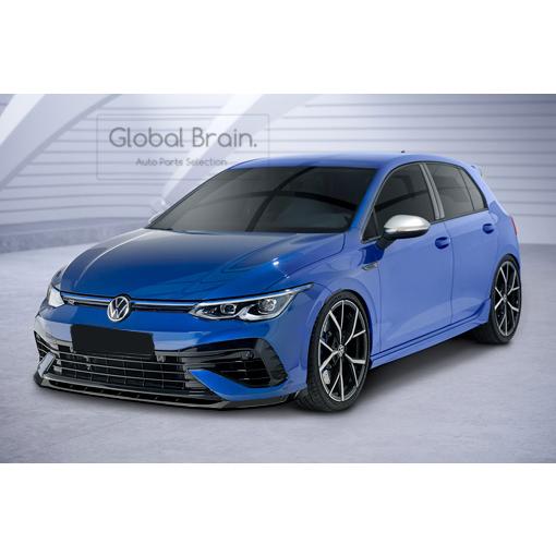 フォルクスワーゲン ゴルフ8 R フロント リップ スポイラー / フロント スプリッタ— バンパー アンダー ディフューザー スカート 618|グローバルブレイン