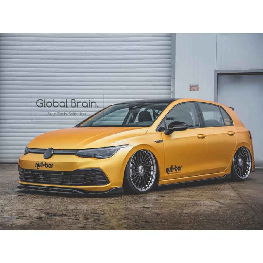 フォルクスワーゲン ゴルフ8 CD サイド スカート カバー スポイラー V2/ VolksWagen スプリッター ディフューザー エアロ パーツ カスタム チューン|グローバルブレイン