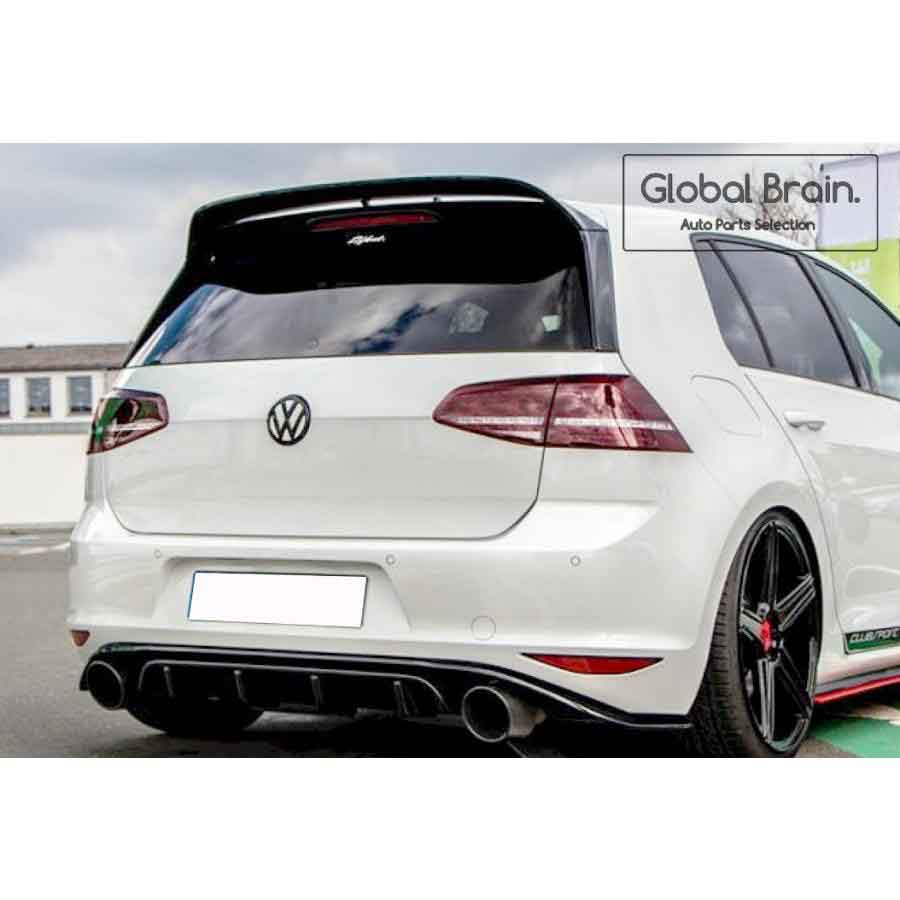 ガレージベリー ゴルフ7 GTI/R リアウインドウ サイドスポイラー
