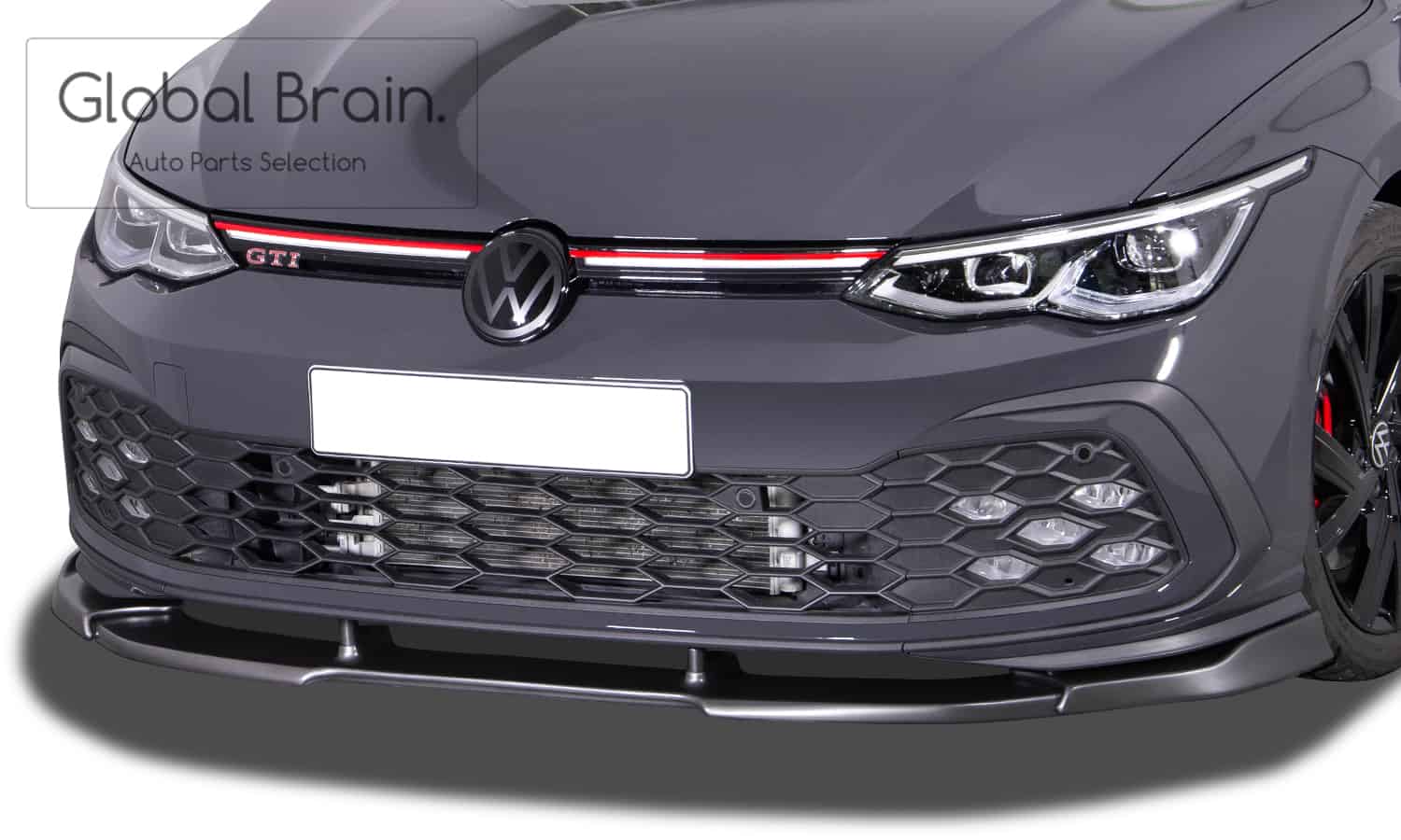 フォルクスワーゲン ゴルフ8 GTI フロント リップ スポイラー VARIO-X / スプリッター ディフューザー エアロ パーツ RDX Race design|グローバルブレイン