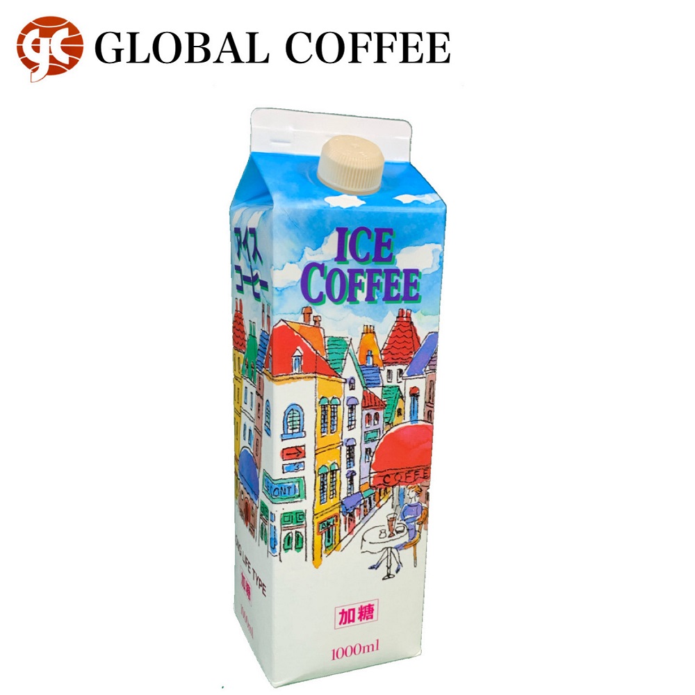 楽天市場 リキッドコーヒー 加糖 1000ml 1本 アイス 1リットル 豆 焙煎 ロングライフタイプ Global Coffe グローヴァルコーヒー ｇｌｏｂａｌ ｃｏｆｆｅｅ