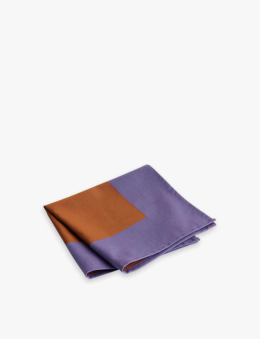 HAY ラムカラーブロックコットンナプキン 40cm x 40cm Ram colour-block cotton napkin 40cm x 40cm PURPLE