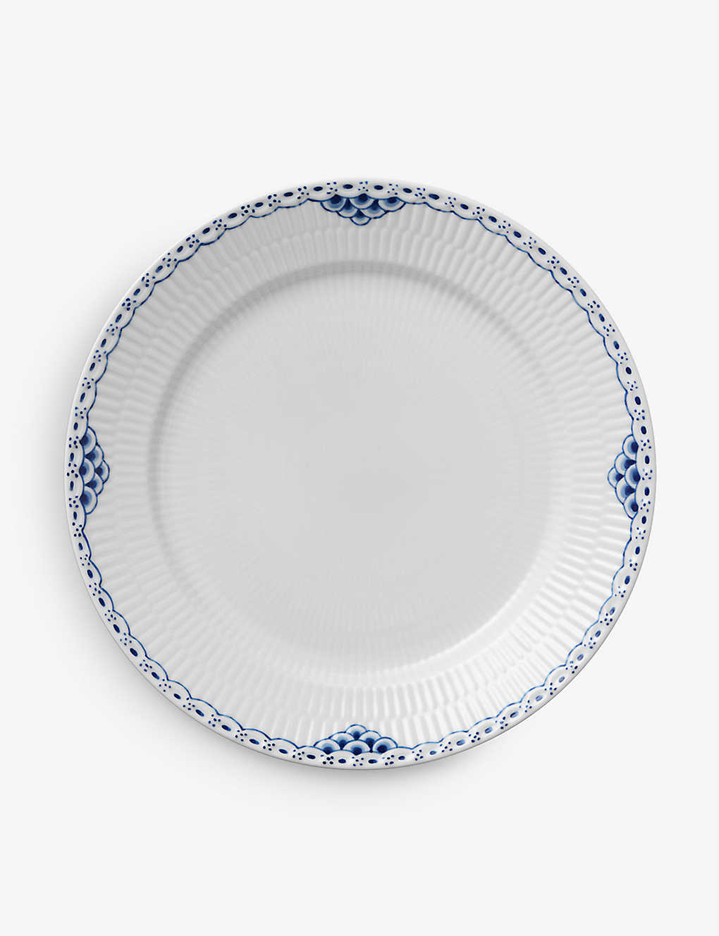 ROYAL COPENHAGEN プリンセス手描き磁器皿 27cm Princess hand-painted porcelain plate 27cm