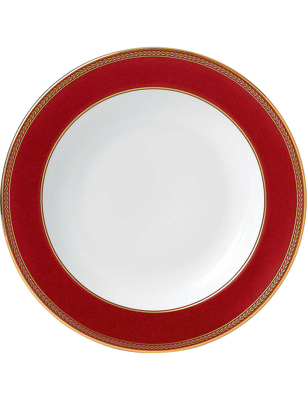 WEDGWOOD ルネッサンス レッド スープ皿 23cm Renaissance Red soup plate 23cm