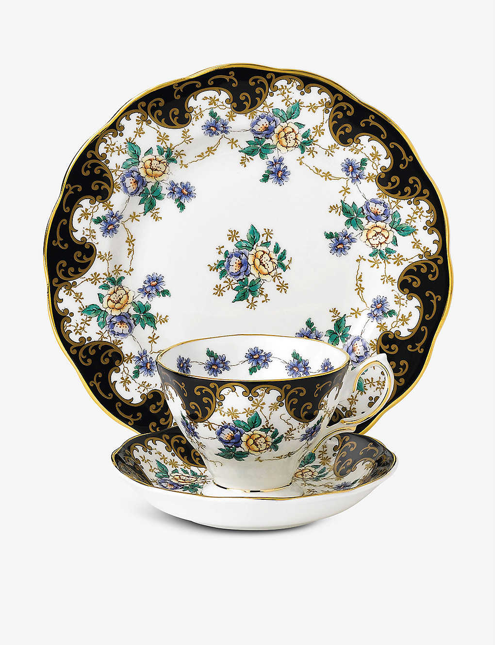 ROYAL ALBERT 100年ダッチェス3点ティーセット（1910年代） 100 years duchess 3-piece tea set (1910's)