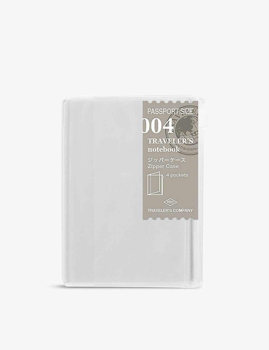 TRAVELER'S COMPANY トラベラーズリフィル ジップポケット 004個パック Traveler's refill zip pocket 004 pack