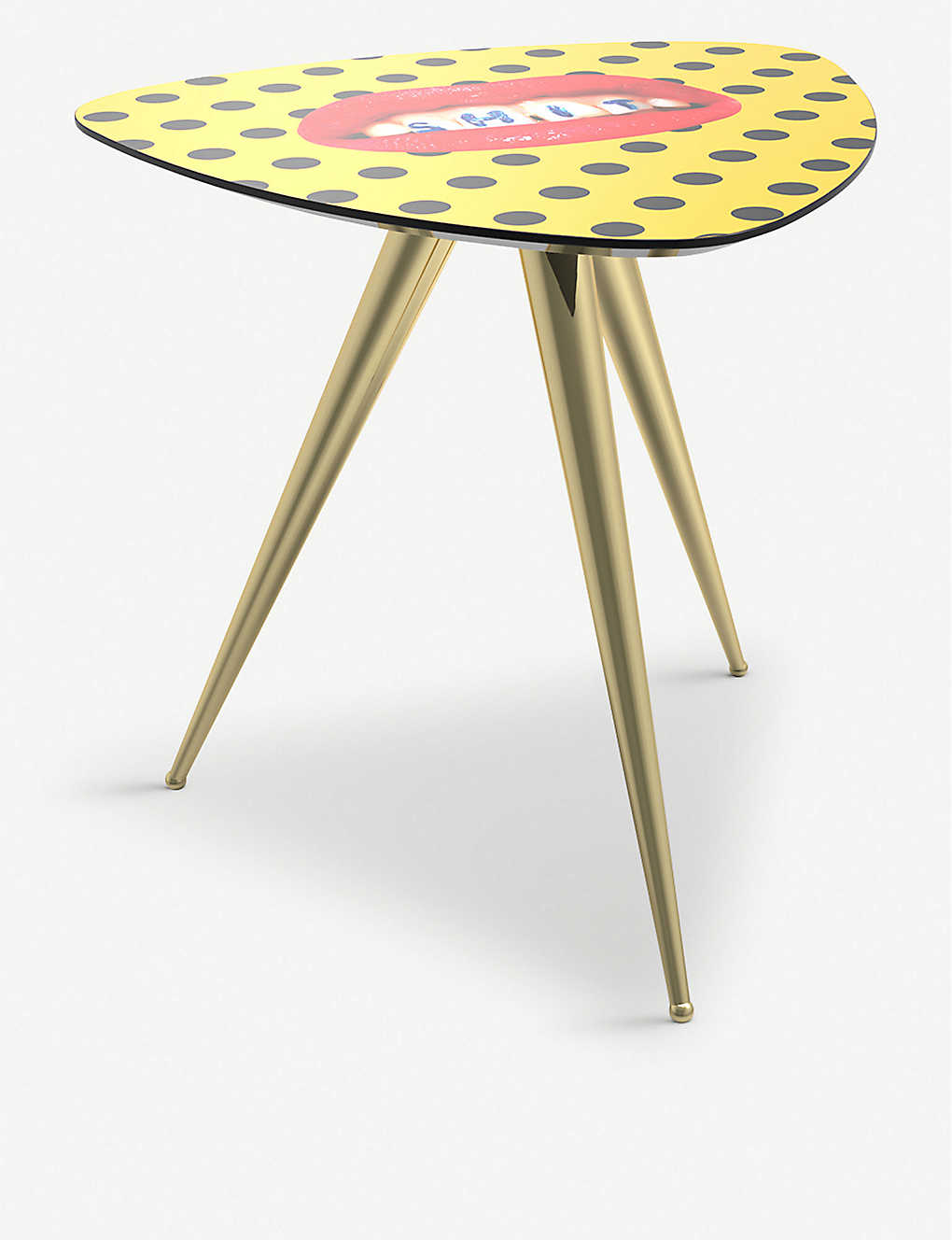 SELETTI くそ木製サイドテーブル 48cm Sh*t wooden side table 48cm