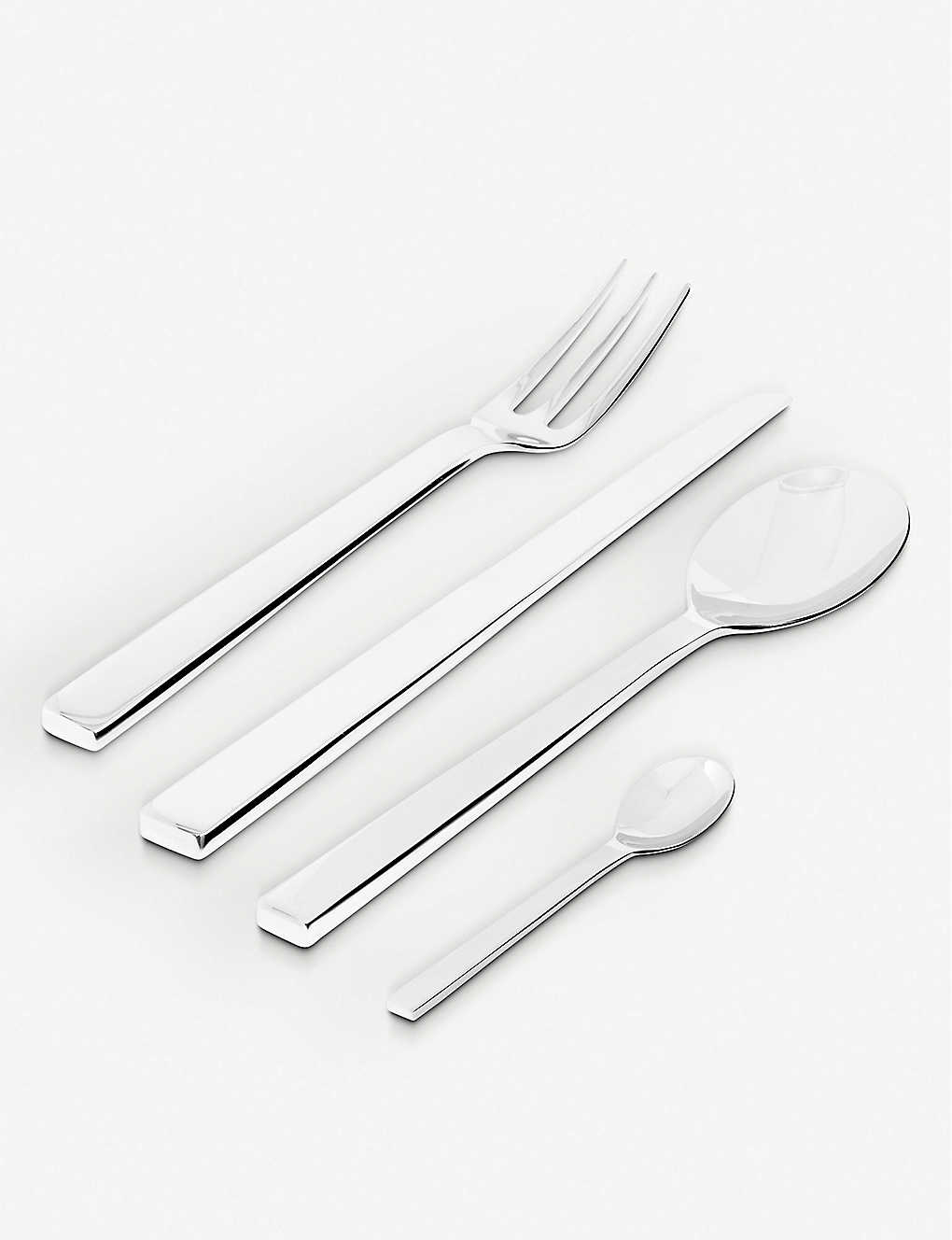 ALESSI アレッシィ ヌオーヴォミラノ カトラリーセット 4種×6 24点 楽天市場】ALESSI アレッシ NUOVO MILANO カトラリーセット4種×6