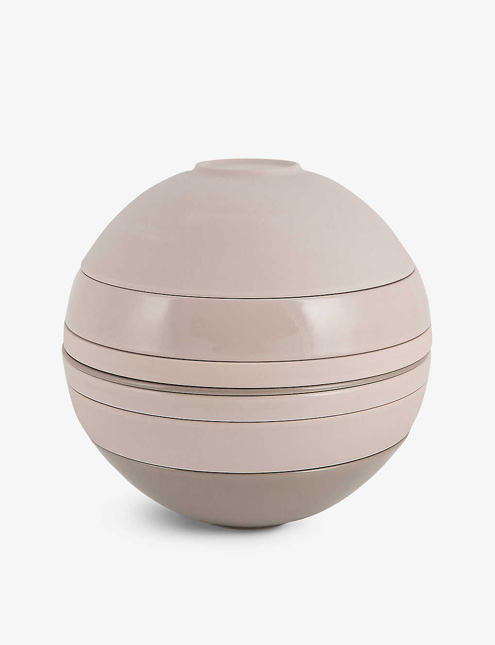 VILLEROY & BOCH La Boule スタッキング可能な7ピース磁器セット La Boule stackable seven-piece porcelain set