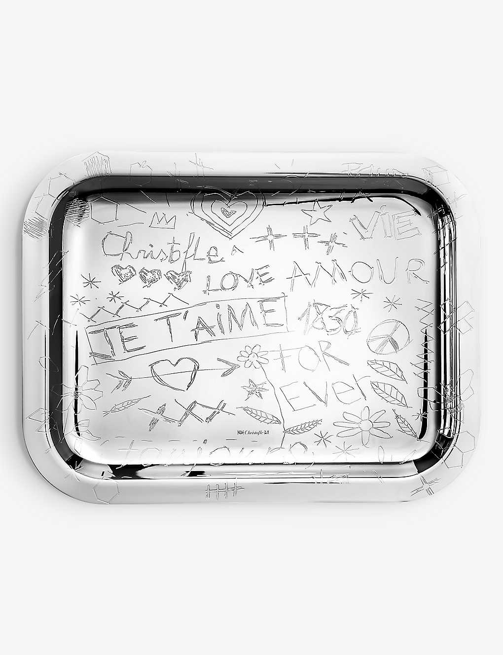 楽天市場】【☆良品☆】Christofle/クリストフル『シルバートレイ