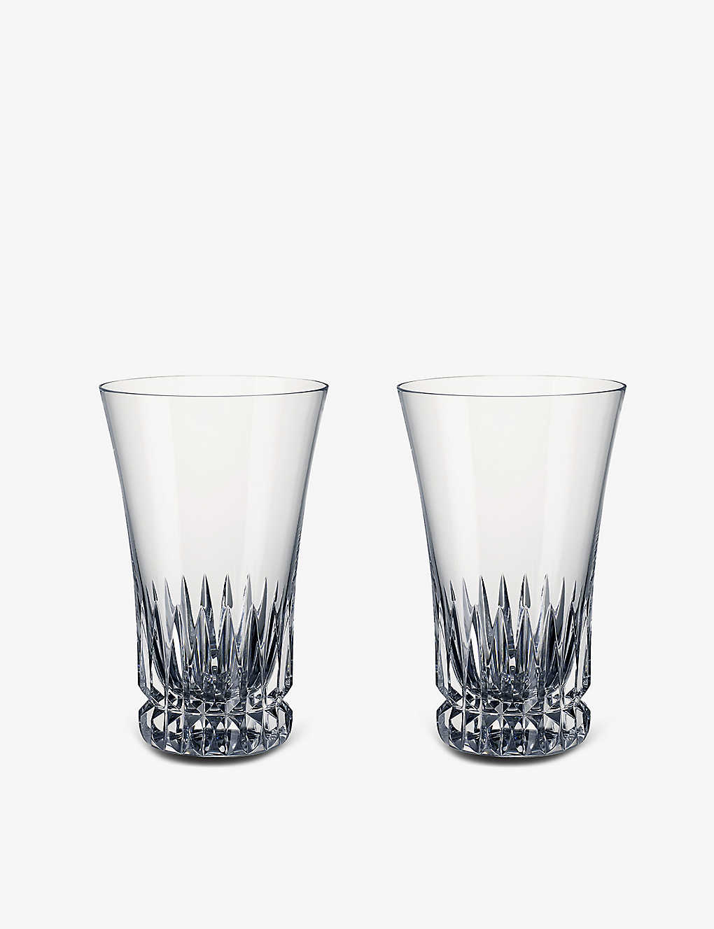 VILLEROY & BOCH グランドロイヤルクリスタルトールグラス2個セット Grand Royal crystal tall glass set of two