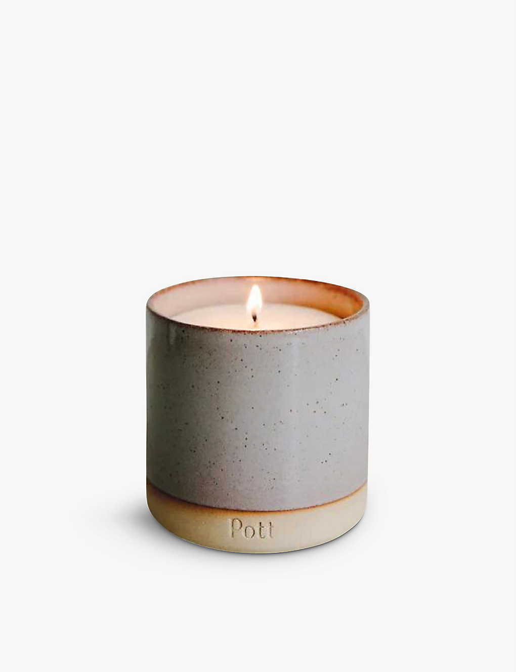 POTT CANDLES ヘザーポット トンカ 詰め替え可能な香り付きキャンドル 290g Heather Pott Tonka refillable scented candle 290g