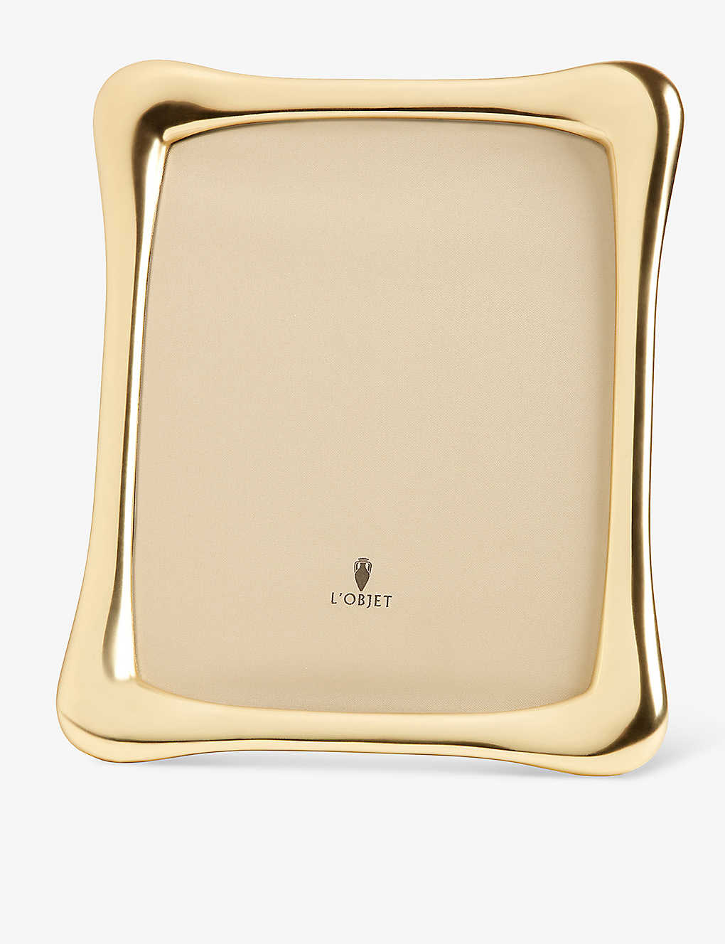 LOBJET アントン 金メッキメタルフォトフレーム 20cm x 25cm Anton Gold-Plated Metal Photo Frame 20cm x 25cm GOLD