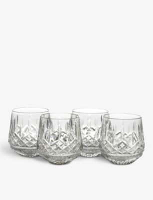 ファッション Tumblers タンブラー タンブラー Waterford リズモア Lismore オールド Of Fashioned タンブラー 4個セット Old Tumblers Set Four Global Homes