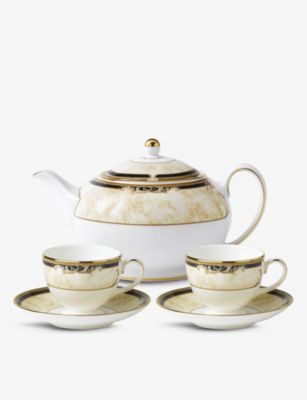 開店記念セール！ WEDGWOOD コーヌコピア 3ピース ティーセット