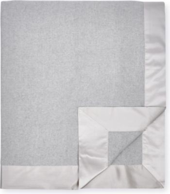 The White Company アディソン ラージ コットン フランネル スロー Addison Large Cotton Flannel Throw Silvergrey Beregszaszietterem Hu