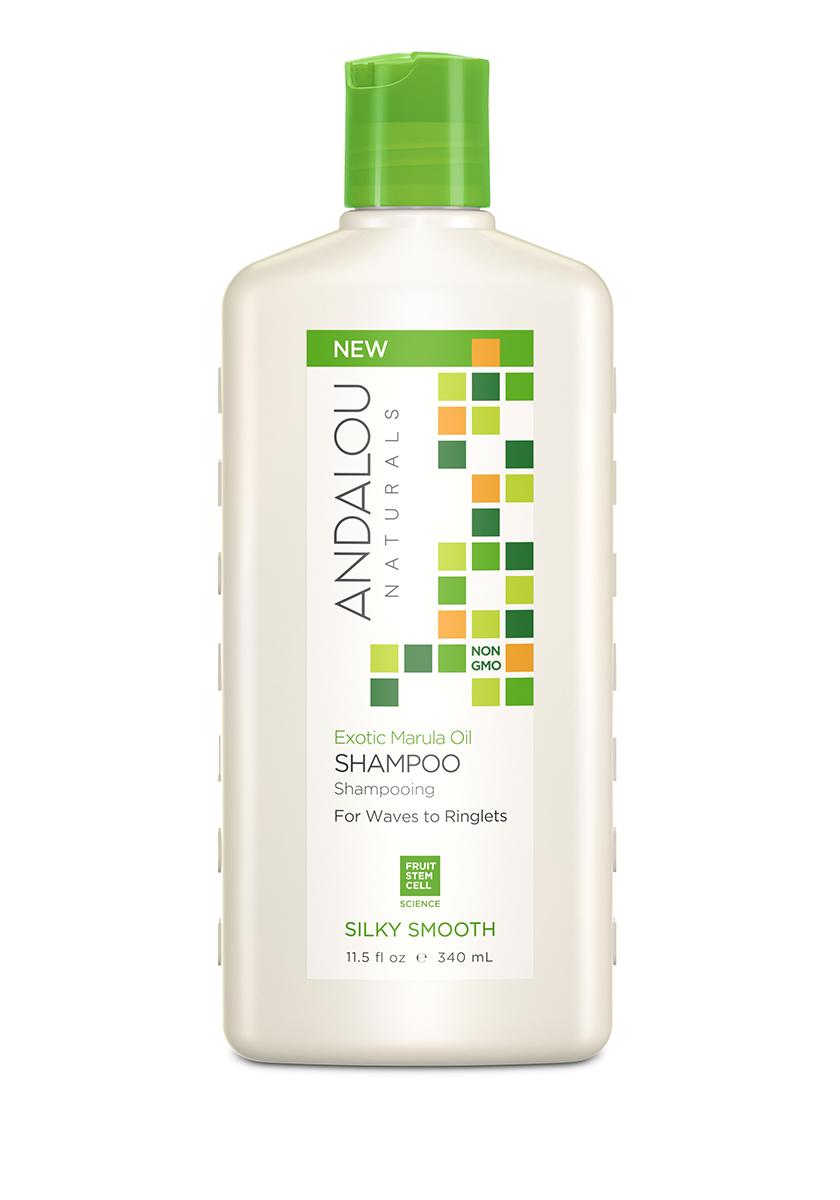 【シャンプー&コンディショナー】ANDALOU NATURALS アンダルー ナチュラルズ 「EMO シャンプー」 ボタニカル オーガニック シャンプー スカルプ ヘアケア フルーツ 幹細胞 うねりヘア モイスチャー