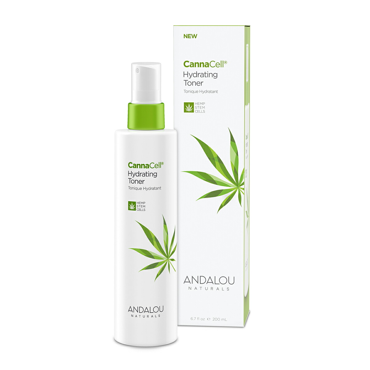 オーガニック ヘンプ hemp 化粧水 トナー 洗顔 フルーツ 幹細胞 コスメ ナチュラル スキンケア 化粧品 アロエ幹細胞 自然 天然 ボタニカル アサ 抗酸化日本輸入総代理店「CannaCell ハイドレーティング トナー」