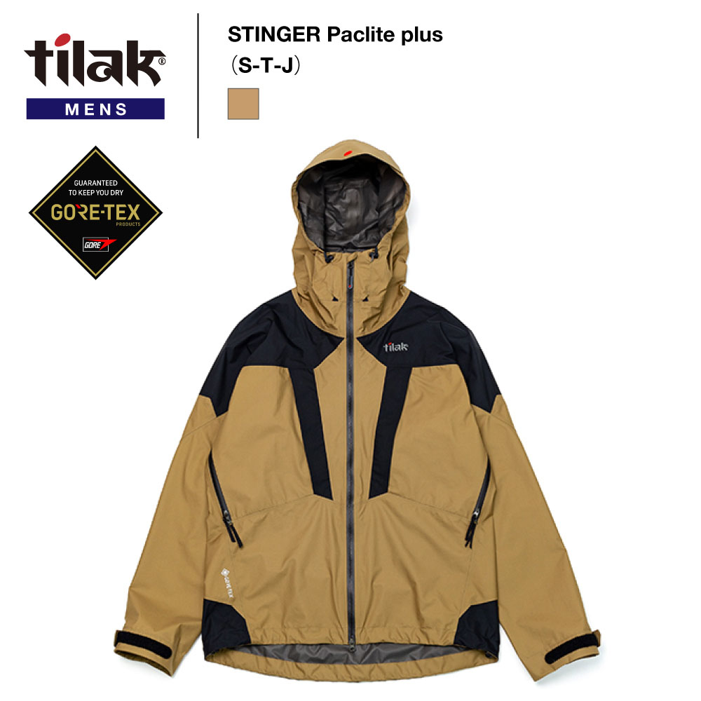 ジャケット・アウター Tilak Stinger MiG Paclite Plus Tilak MiG Stinger Gore-Tex Jacket / Black | AT EASE SHOP