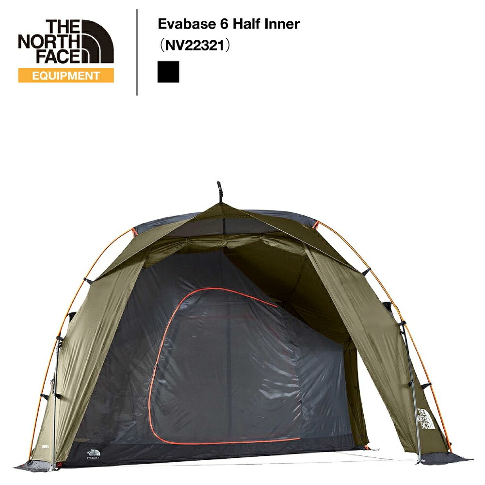 【新品】THE NORTH FACE Evabase 6 Half Inner THE NORTH FACE EVABASE 6 HALF INNER BLACK（ザ・ノース