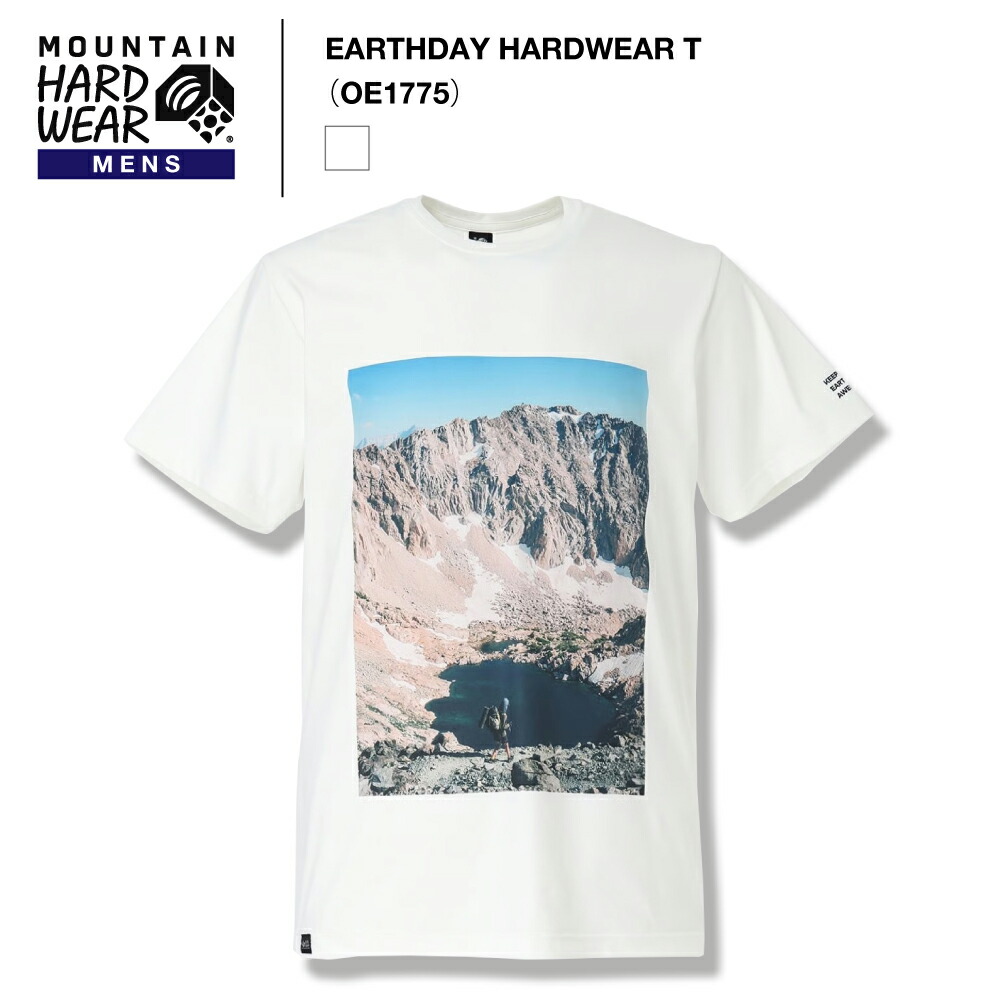 《MOUNTAIN HARDWEAR》マウンテンハードウェア メンズ｜アースディ ハードウェア T EARTHDAY HARDWEAR T（OE1775）2026S/S 【後払決済不可】