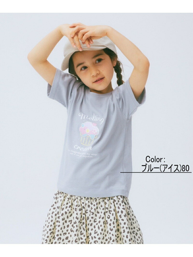 K Dry カットソー Work Girlsグラフィックt キッズカットソー Global グローバルワーク