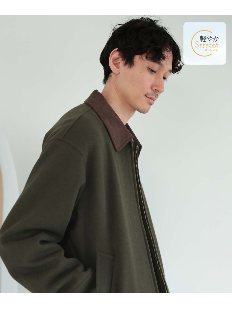 SALE／50%OFF】軽やかストレッチブルゾン/レギュラーカラー/115812