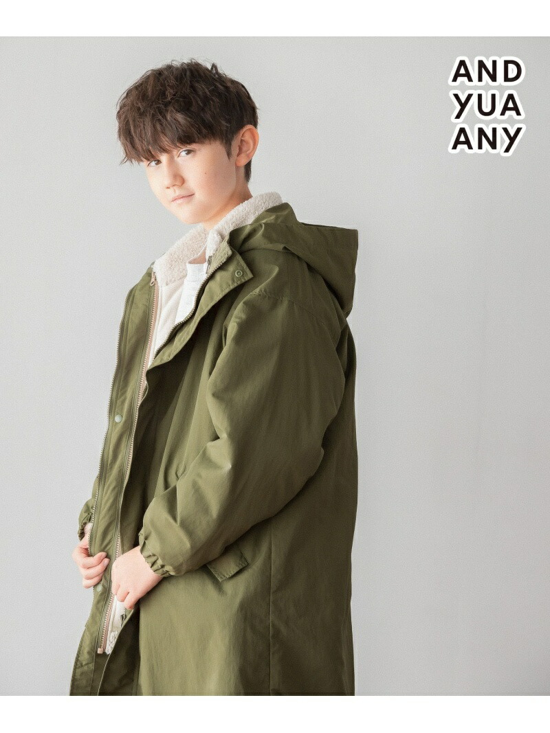 K)2SETモッズコート A AND カーキ[Rakuten ジャケット・アウター YUA