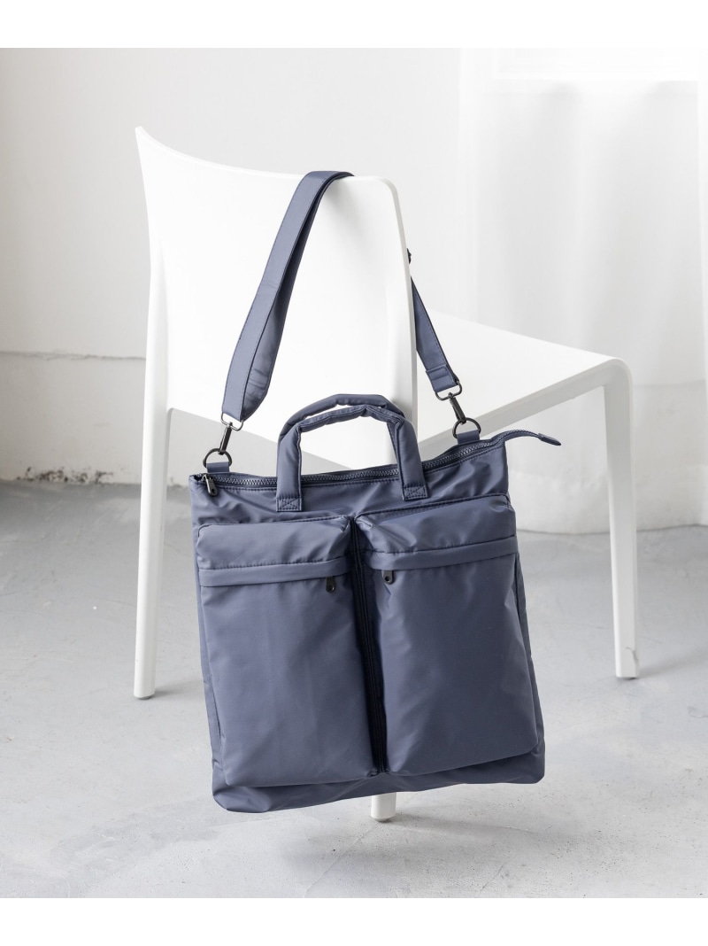ヘルメット2WAYバッグ/657424 GLOBAL WORK グローバルワーク バッグ トートバッグ ネイビー ブラック グレー【送料無料】[ Fashion]