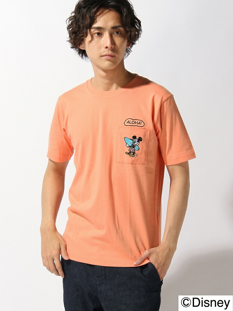 楽天市場 Rakuten Fashion Sale 28 Off M ディズニーサーフtss Global Work グローバルワーク カットソー Tシャツ ベージュ ピンク Rba E Global Work グローバルワーク