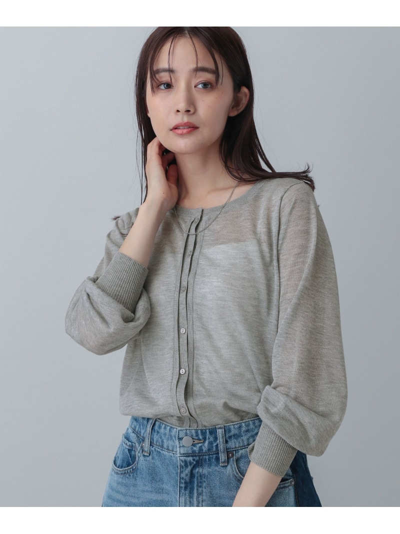 楽天市場】【SALE／30%OFF】ロゴ刺繍Vネックカーディガン/291857