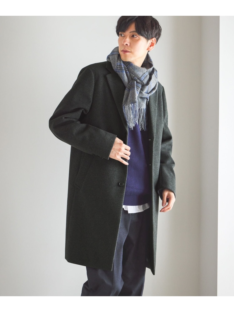 【SALE／20%OFF】ウーリーテック/防風スマートチェスターコート/451154 GLOBAL WORK グローバルワーク ジャケット・アウター チェスターコート ブラック ネイビー グレー【RBA_E】【送料無料】[ Fashion]
