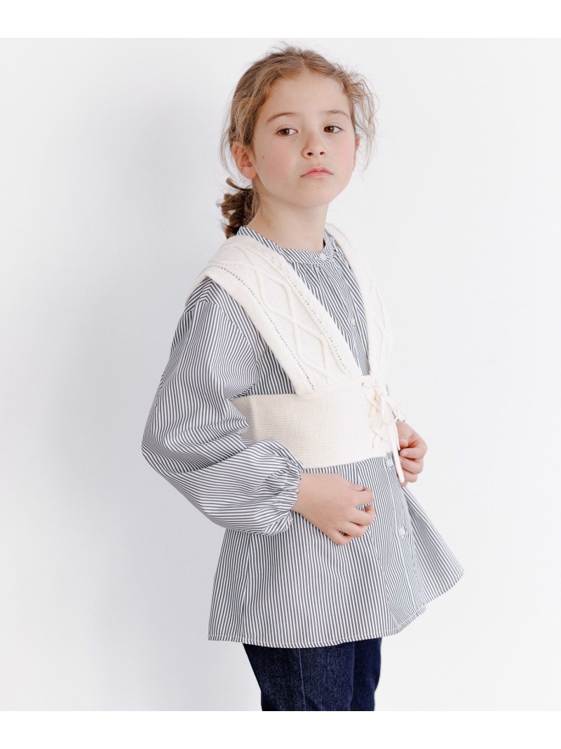 【SALE／40%OFF】(K)ニットビスチェセットチュニック GLOBAL WORK グローバルワーク ワンピース・ドレス チュニック  ホワイト ベージュ【RBA_E】[Rakuten Fashion] GLOBAL WORK／グローバルワーク