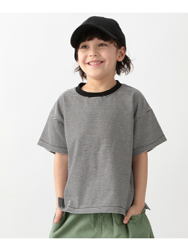 K ヘビロッteeボーダーss Work カットソー グローバルワーク Global